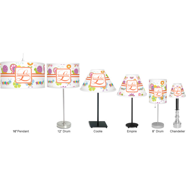 Custom Design - Lamp Full View Size Comparison