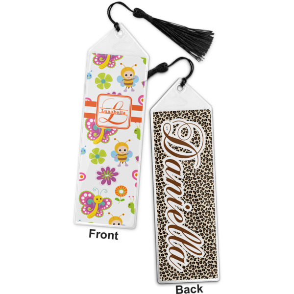 Custom Design - Bookmark w/ Tassel - Front and Back