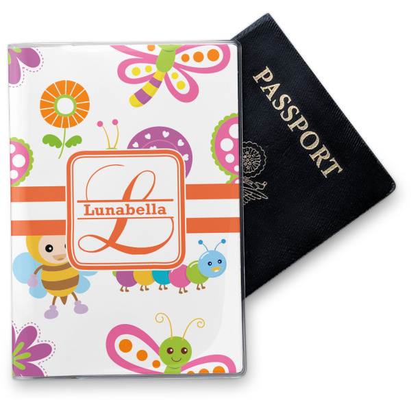 Custom Leopard Print Vinyl Passport Holder (Personalized)