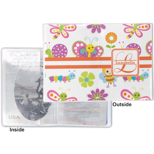 Custom Design - Vinyl Passport Holder - Flat Front and Back