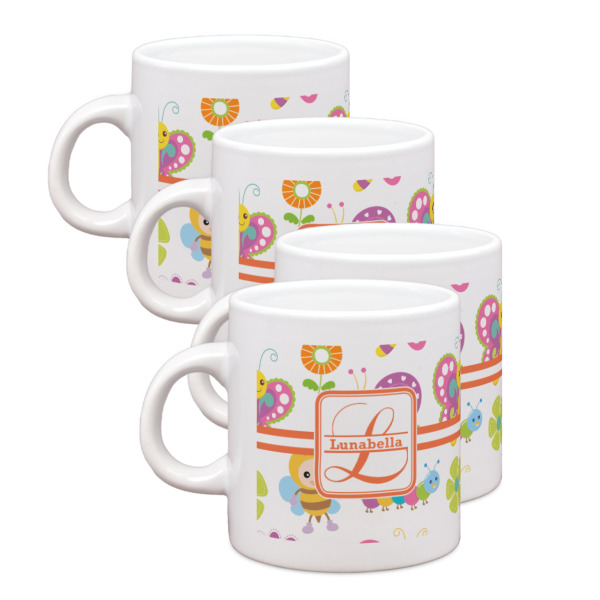 Custom Design Your Own Single Shot Espresso Cups - Set of 4