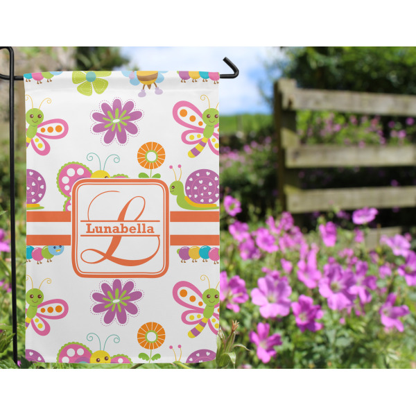Custom Design - Garden Flag - Outside In Flowers