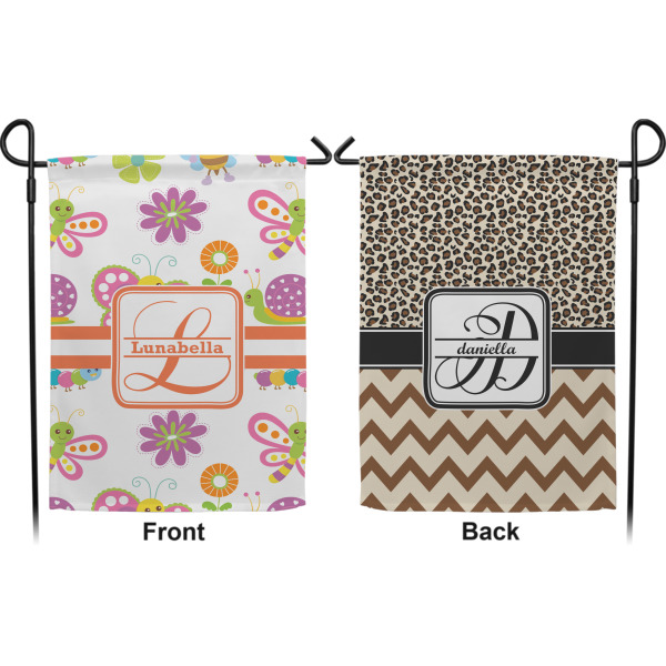 Custom Design - Garden Flag - Double Sided Front and Back