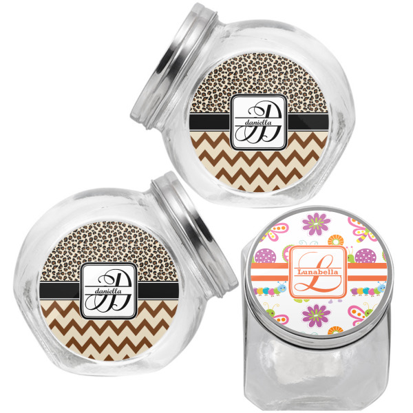 Custom Design - Puppy Treat Jar - Top Left Right