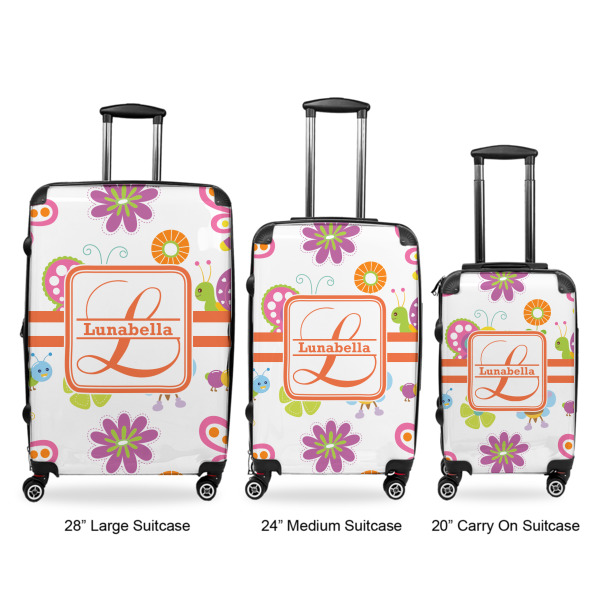 Custom Design - Luggage Bags all sizes - With Handle