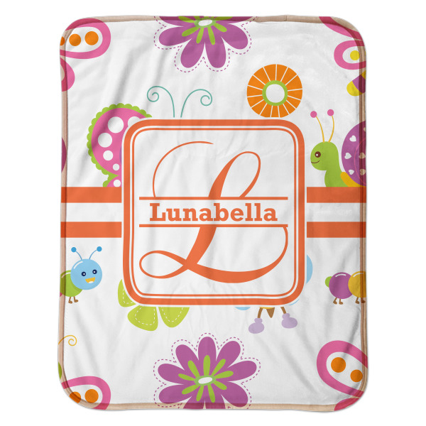 Custom Design - Baby Sherpa Blanket - Flat