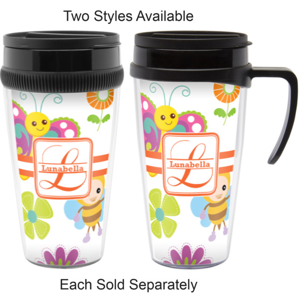 Custom Design - Acrylic Travel Mugs - With & Without Handle