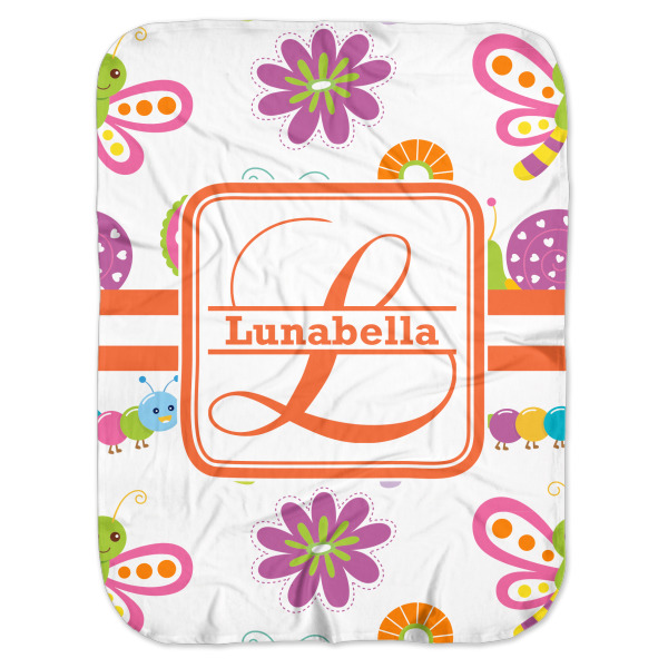 Custom Leopard Print Baby Swaddling Blanket (Personalized)