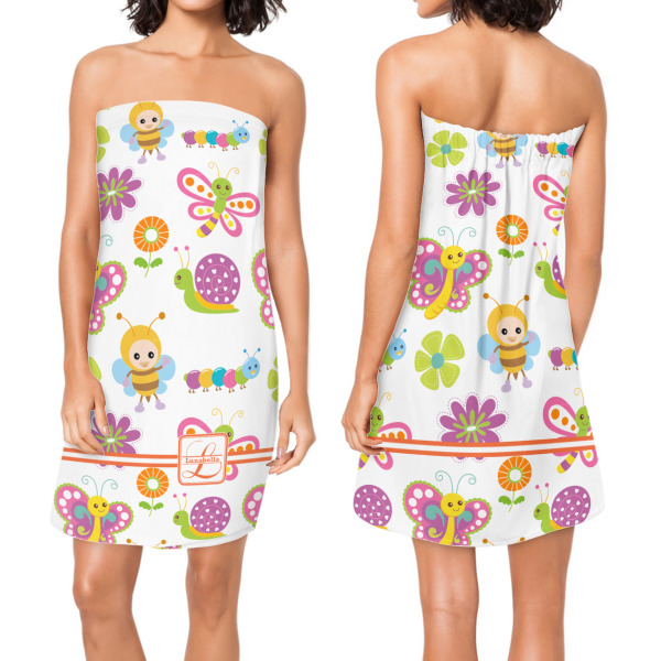 Custom Design - Custom Bath Wrap - Front & Back View