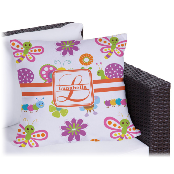 Custom Leopard Print Outdoor Pillow (Personalized)