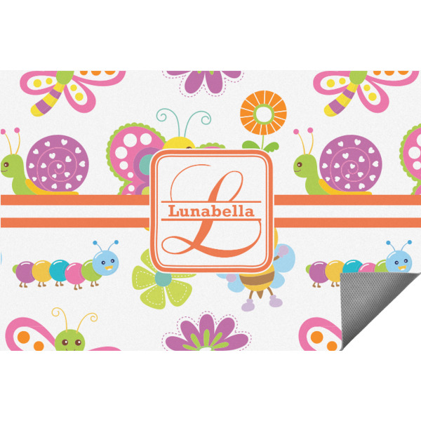 Custom Leopard Print Indoor / Outdoor Rug (Personalized)