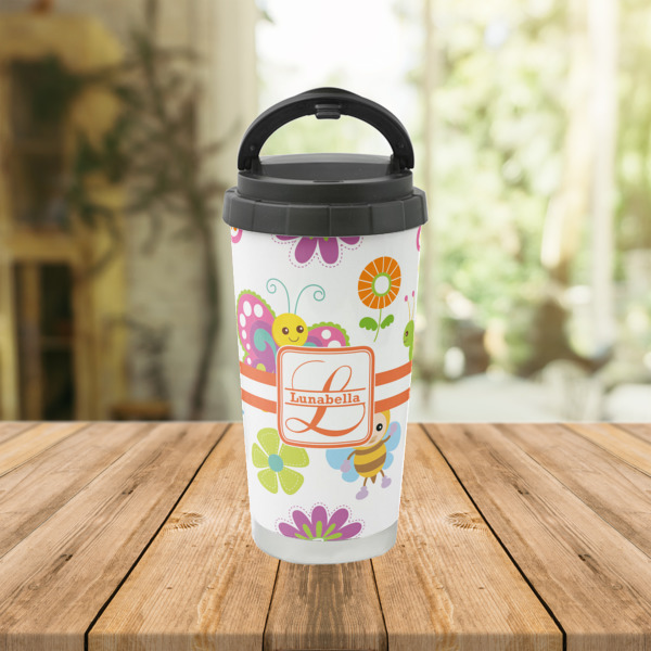 Custom Design - Stainless Steel Travel Cup - Lifestyle