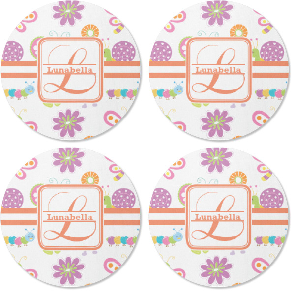 Custom Design - Coaster Round Rubber Back - Apvl