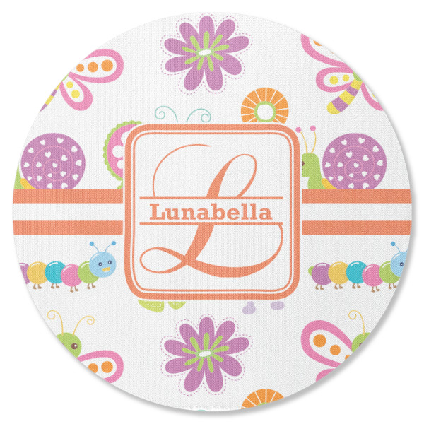 Custom Design - Round Coaster Rubber Back - Single