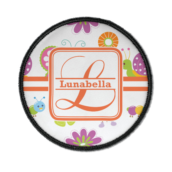 Custom Design - Iron On Patch - Round - Front