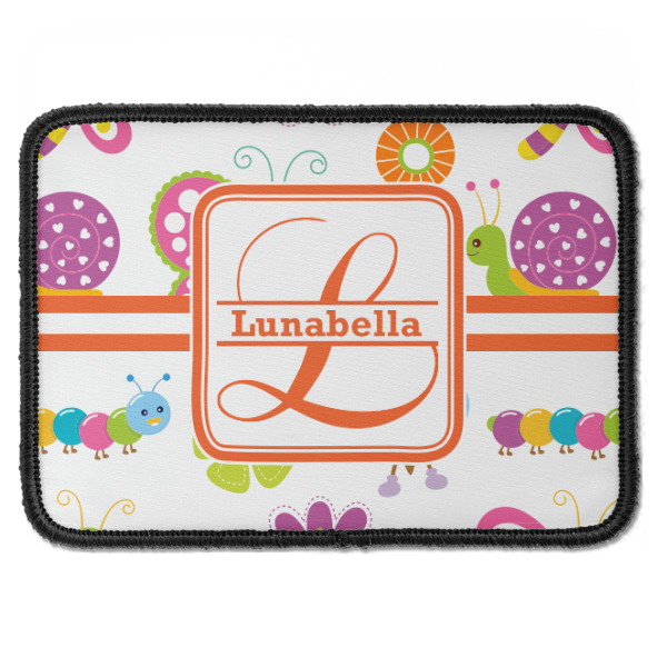 Custom Design - Iron On Patch - Rectangle - Front