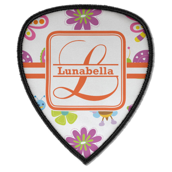 Custom Design - Iron On Patch - Shield - Style A - Front