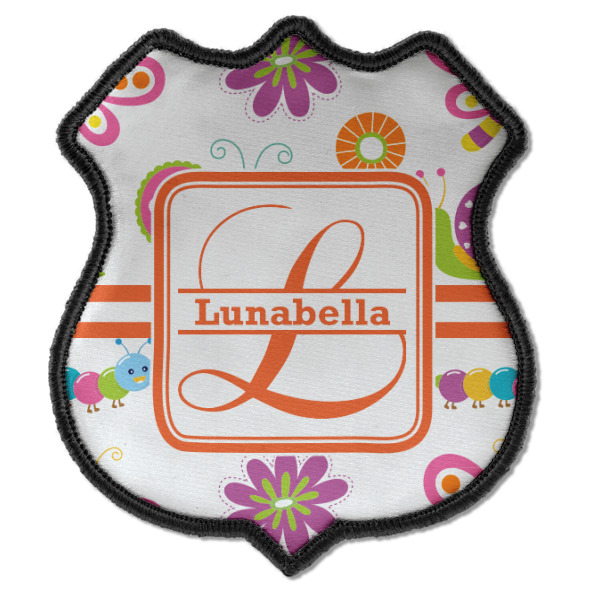 Custom Design - Iron On Patch - Shield - Style C - Front