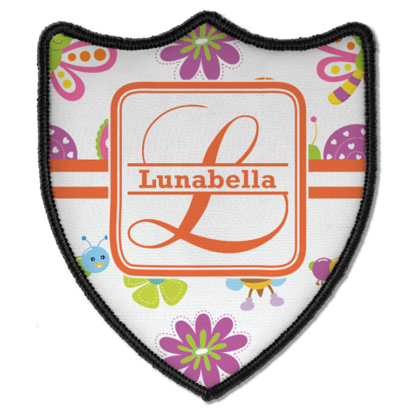 Custom Design - Iron On Patch - Shield - Style B - Front