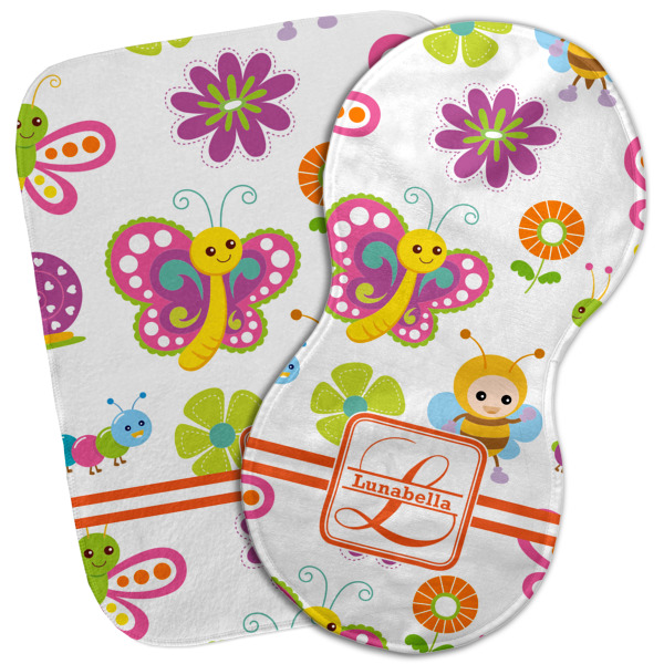 Custom Leopard Print Burp Cloth (Personalized)