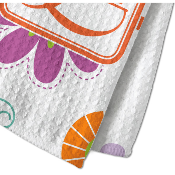 Custom Design - Waffle Weave Towel - Closeup of Material Image