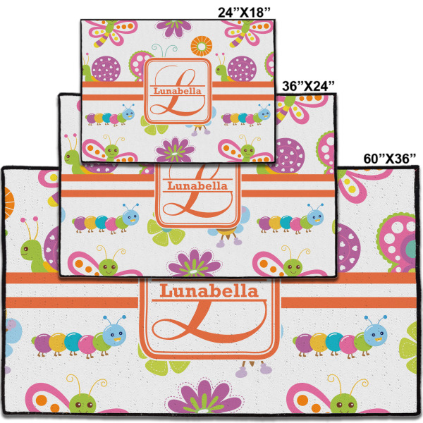 Custom Design - Door Mats - Size Comparison