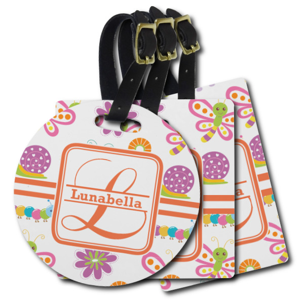 Custom Leopard Print Plastic Luggage Tag (Personalized)