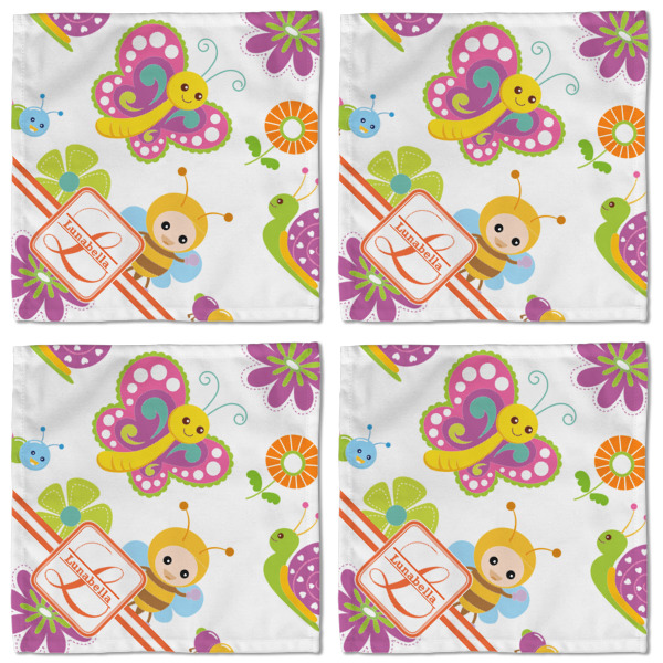 Custom Design - Cloth Napkins - Personalized Lunch (APPROVAL) Set of 4
