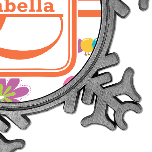 Custom Design - Vintage Snowflake - Detail