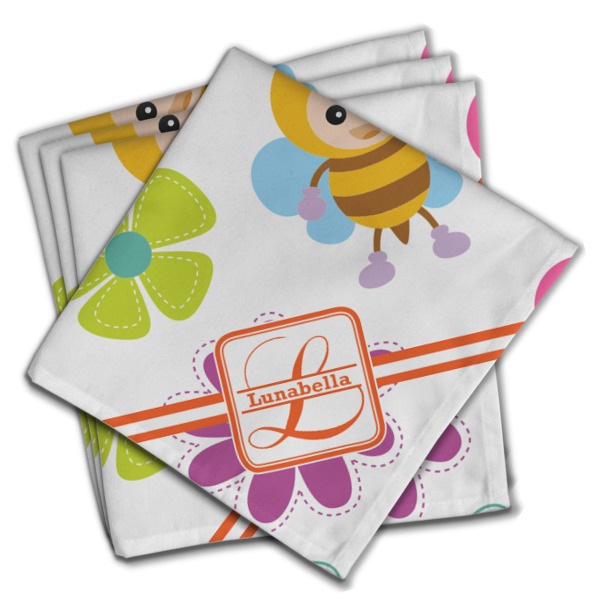 Custom Design - Cloth Napkins - Personalized Dinner (PARENT MAIN Set of 4)