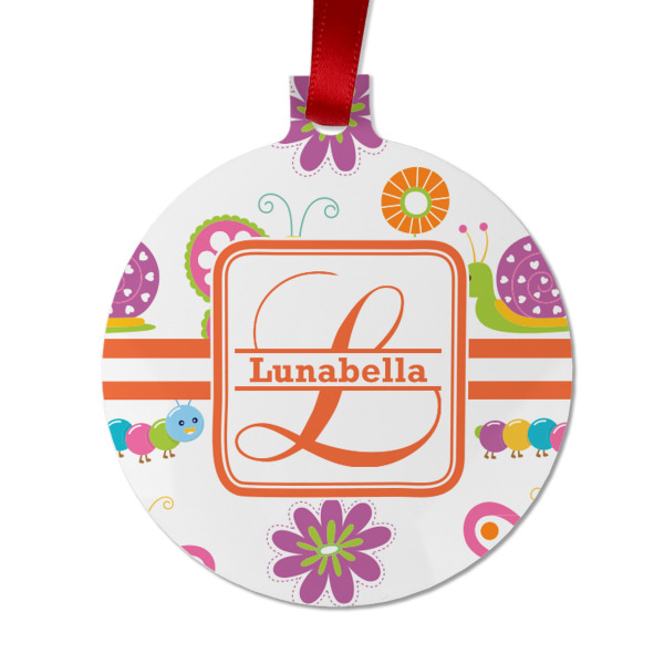 Custom Design - Metal Ball Ornament - Front