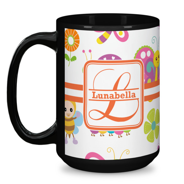 Custom Design - Coffee Mug - 15 oz - Black