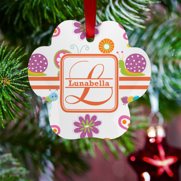 Custom Design - Metal Paw Ornament - Lifestyle