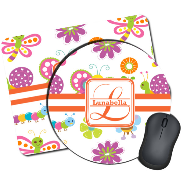 Custom Leopard Print Mouse Pad (Personalized)