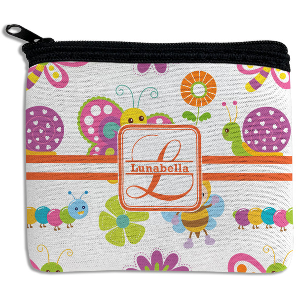 Custom Leopard Print Rectangular Coin Purse (Personalized)