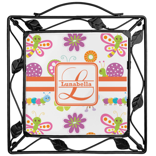 Custom Leopard Print Square Trivet (Personalized)