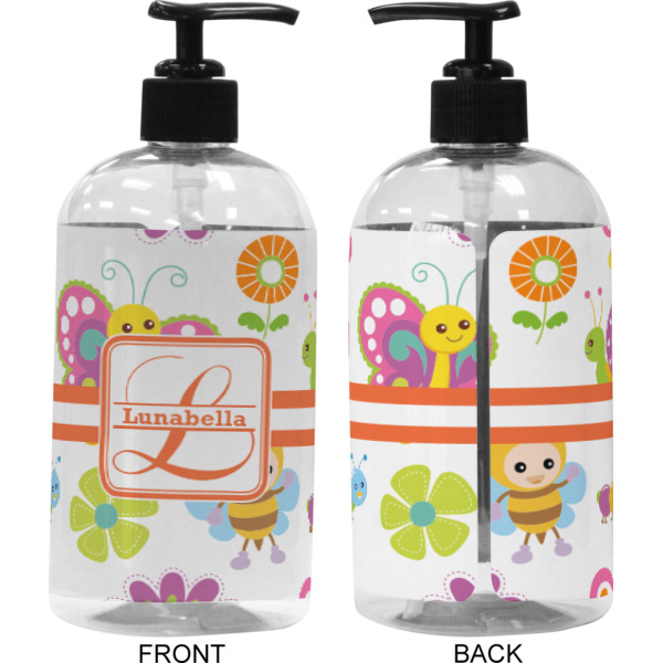 Custom Design - 16 oz Plastic Liquid Dispenser (Approval) - Black