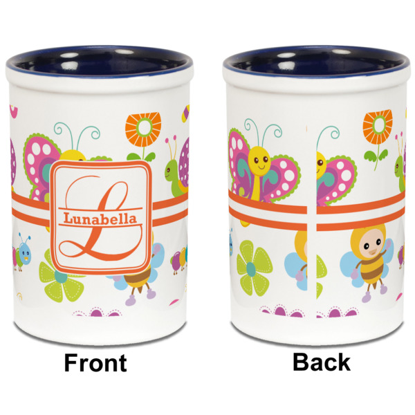 Custom Design - Pencil Holder - Blue - approval