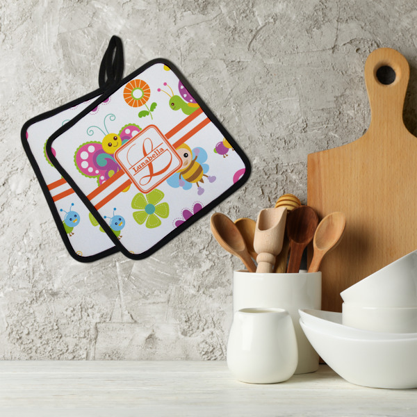 Custom Design - Neoprene Pot Holder - Set of 2  LIFESTYLE