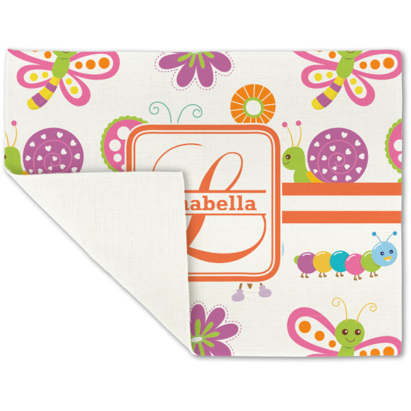 Custom Design - Linen Placemat - Folded Corner (single side)