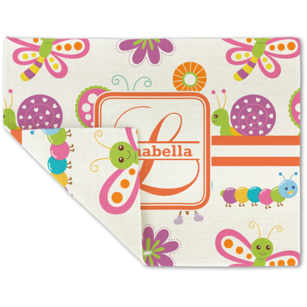 Custom Design - Linen Placemat - Folded Corner (double side)