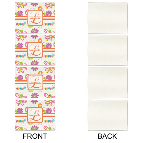 Custom Design - Linen Placemat - APPROVAL Set of 4 (single sided)