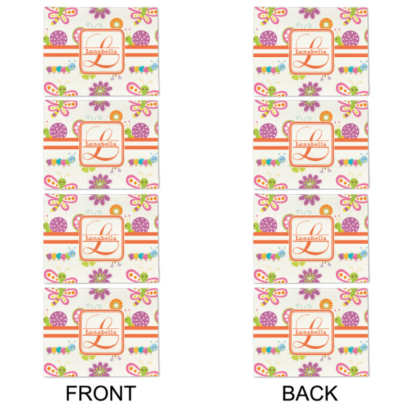 Custom Design - Linen Placemat - Double Sided - Approval - Set of 4