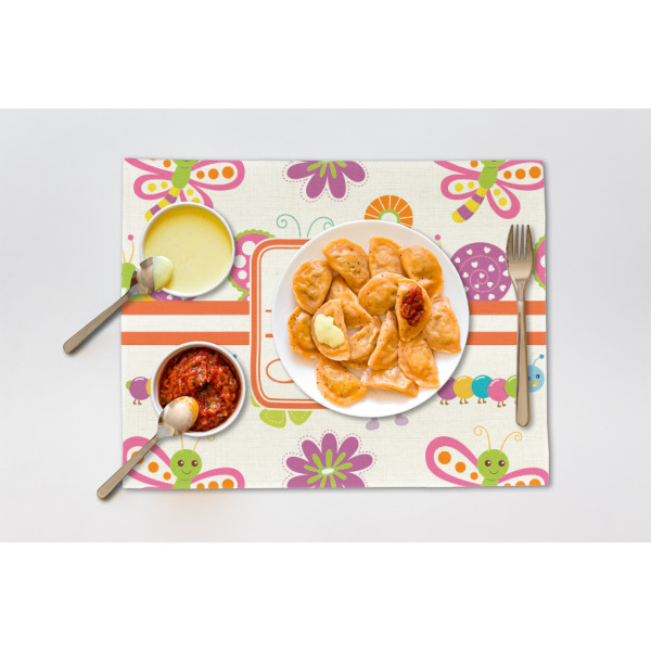 Custom Design - Linen Placemat - Single - Lifestyle
