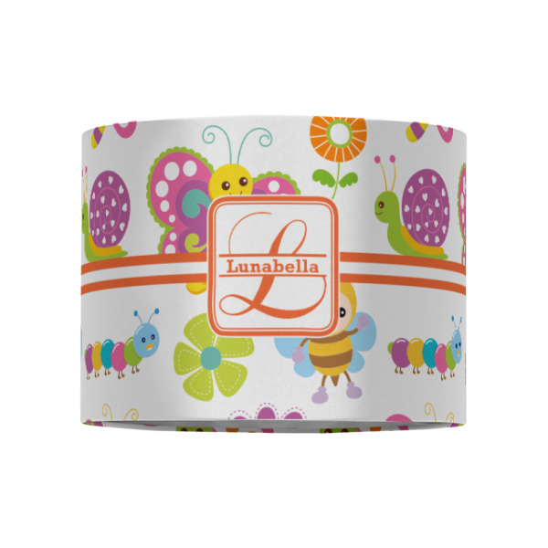 Custom Design - 8" Drum Lampshade - Front (Fabric)