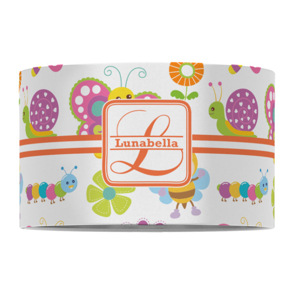 Custom Design - 12" Drum Lampshade - FRONT (Fabric)