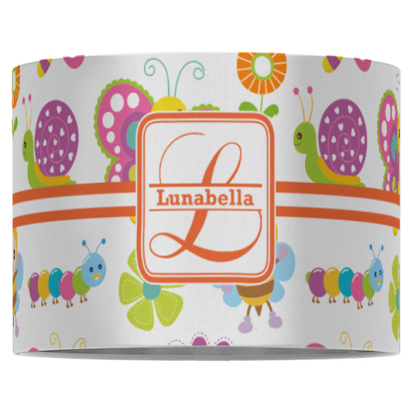 Custom Design - 16" Drum Lampshade - Front (Fabric)