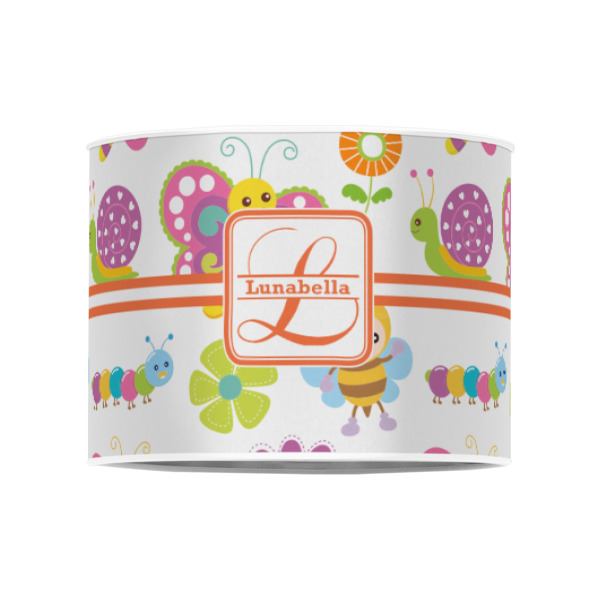 Custom Design - 8" Drum Lampshade - FRONT (Poly Film)