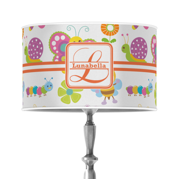 Custom Leopard Print 12" Drum Lamp Shade - Poly-film (Personalized)