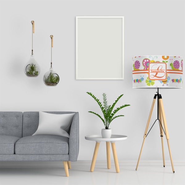 Custom Design - 12" Drum Lampshade - LIFESTYLE